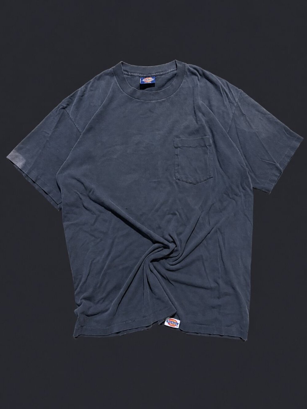 Dickies Mens XL Dark Gray Pocket T Shirt Made in USA